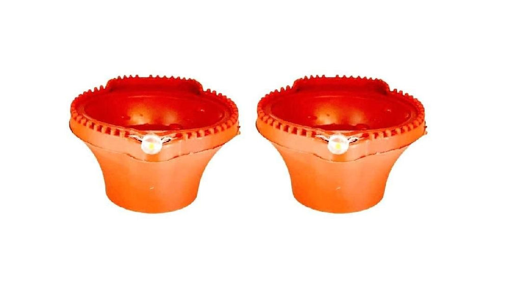 Water-Activated LED Diyas – Plastic Floating Lamps for Diwali & Home Décor