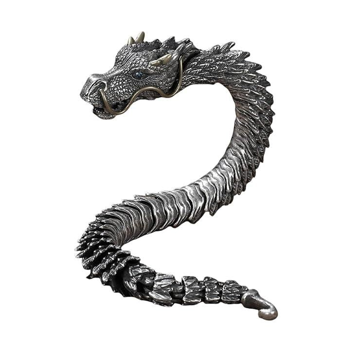 Mystic Dragon Scale Bracelet – Timeless Copper Elegance