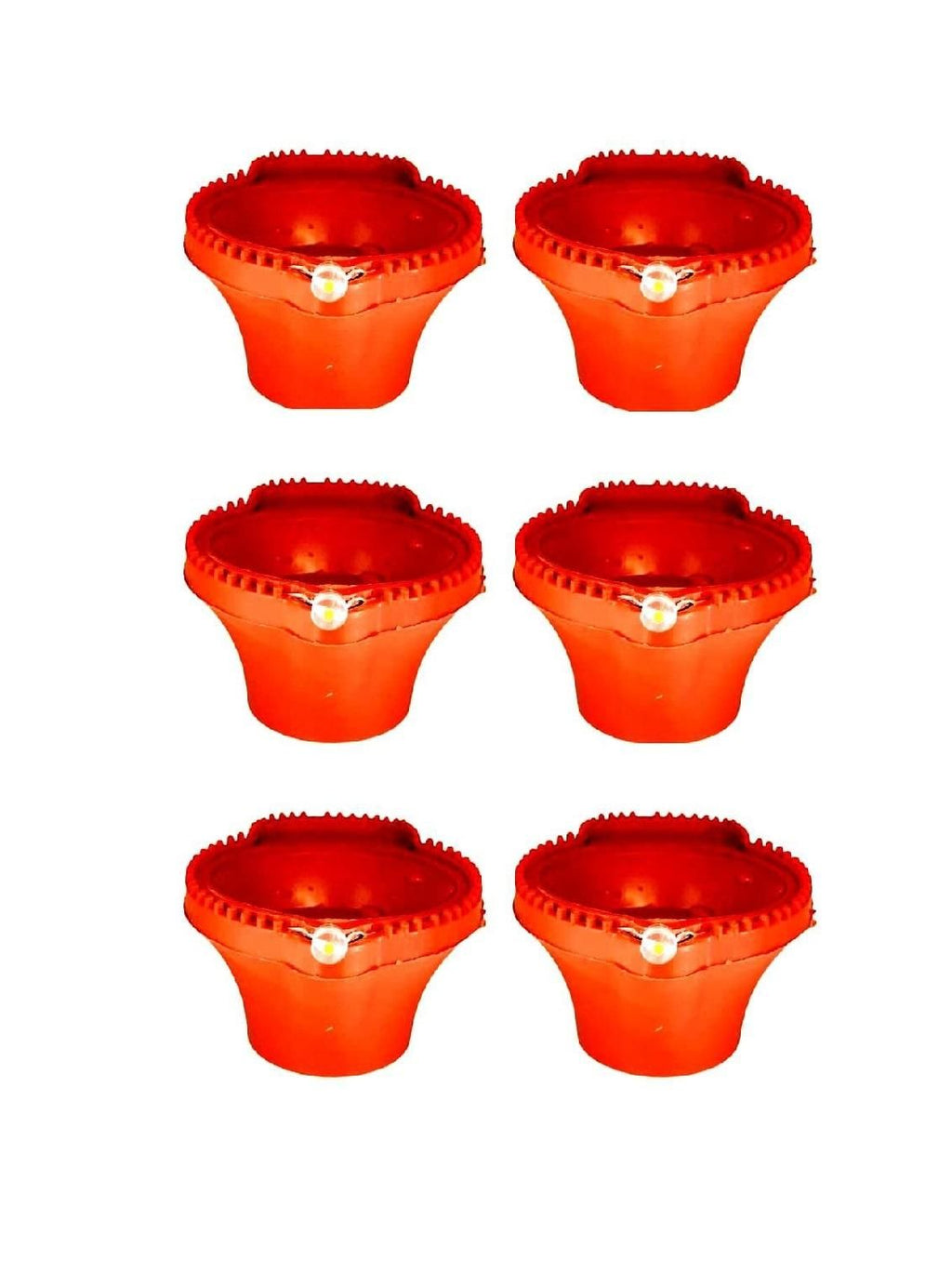 Water-Activated LED Diyas – Plastic Floating Lamps for Diwali & Home Décor