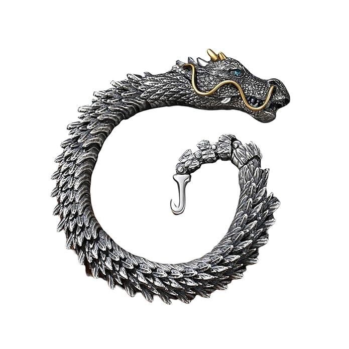 Mystic Dragon Scale Bracelet – Timeless Copper Elegance