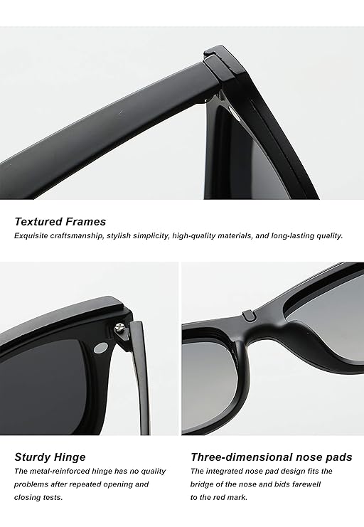 Fashion Gradient UV-Protected Sunglasses – Unisex Stylish Vision