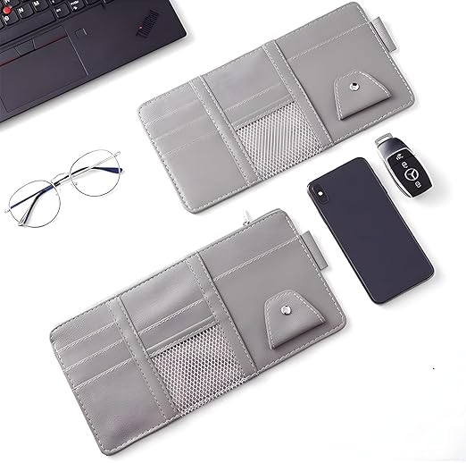 Executive Car Sun Visor Organizer – Smart & Stylish Travel Storage