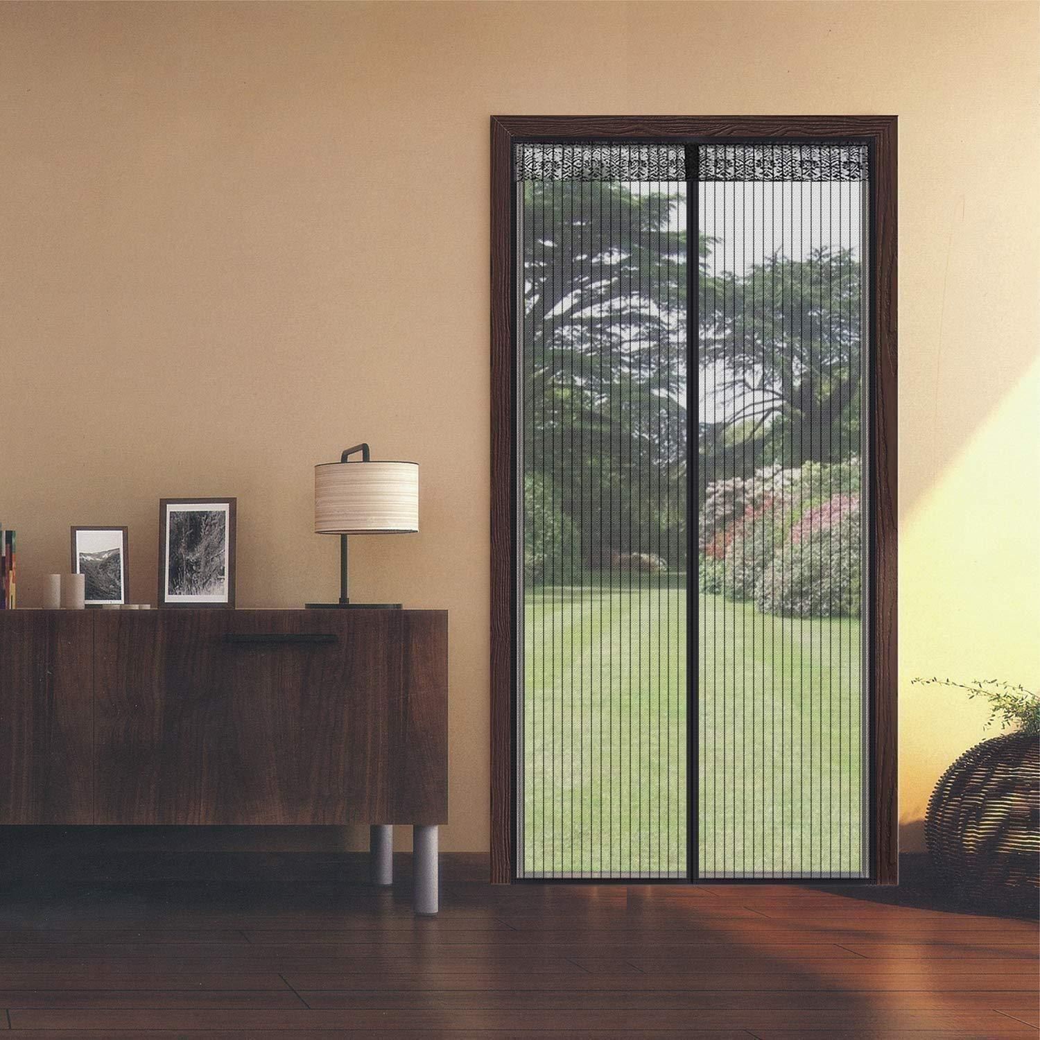 🏡 Foldable Magnetic Screen Door – Fresh Air, Bug-Free Living