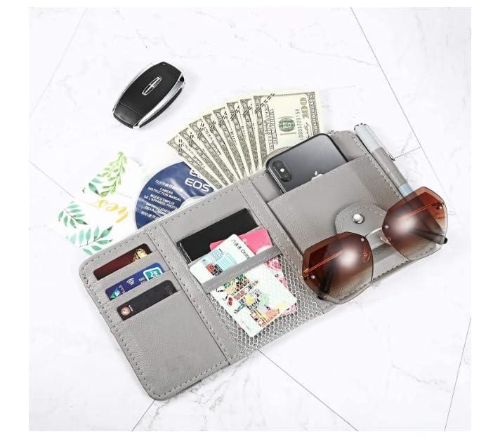 Executive Car Sun Visor Organizer – Smart & Stylish Travel Storage