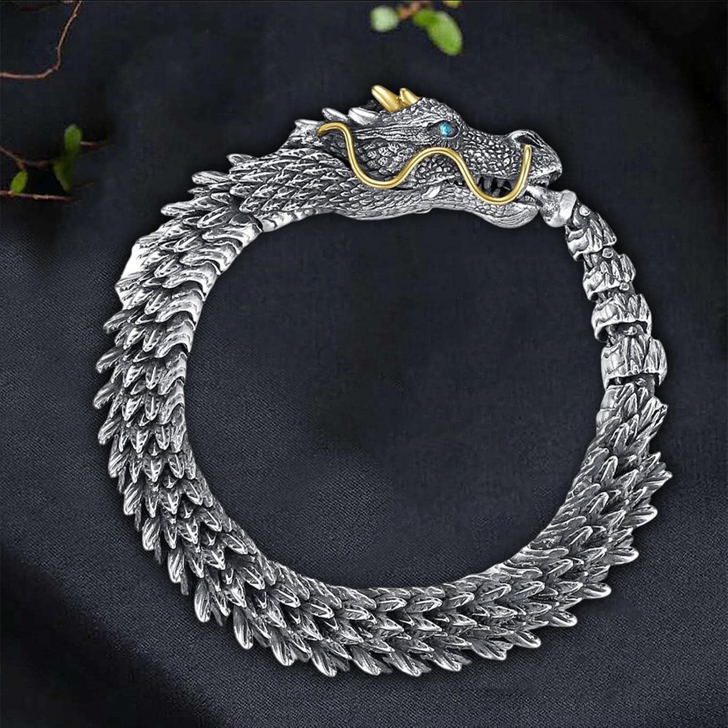Mystic Dragon Scale Bracelet – Timeless Copper Elegance