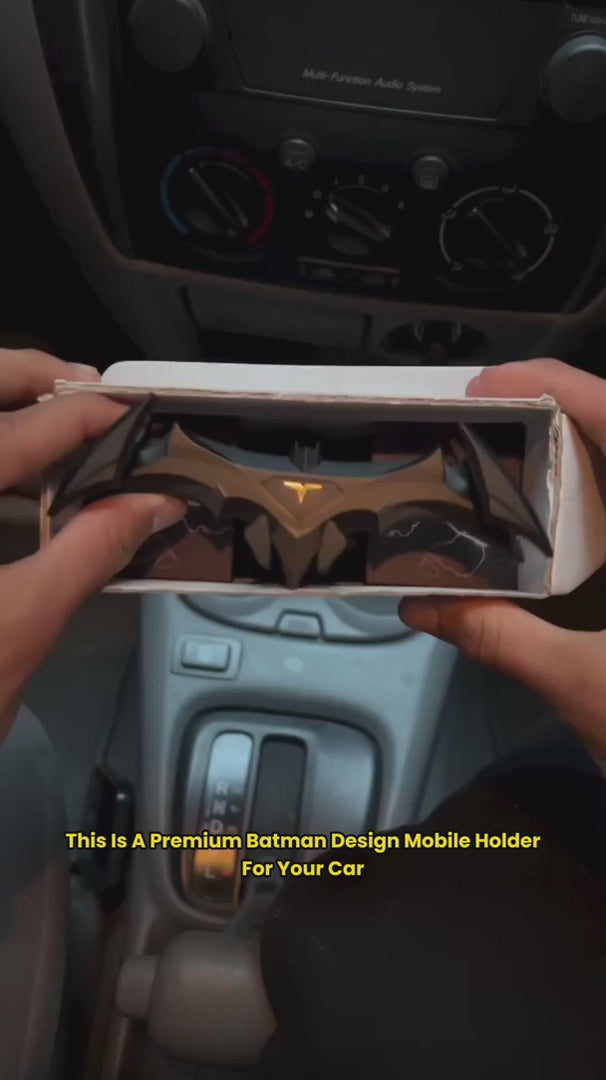 🦇 Batman Mobile Car Holder – Safe & Stylish Phone Mount