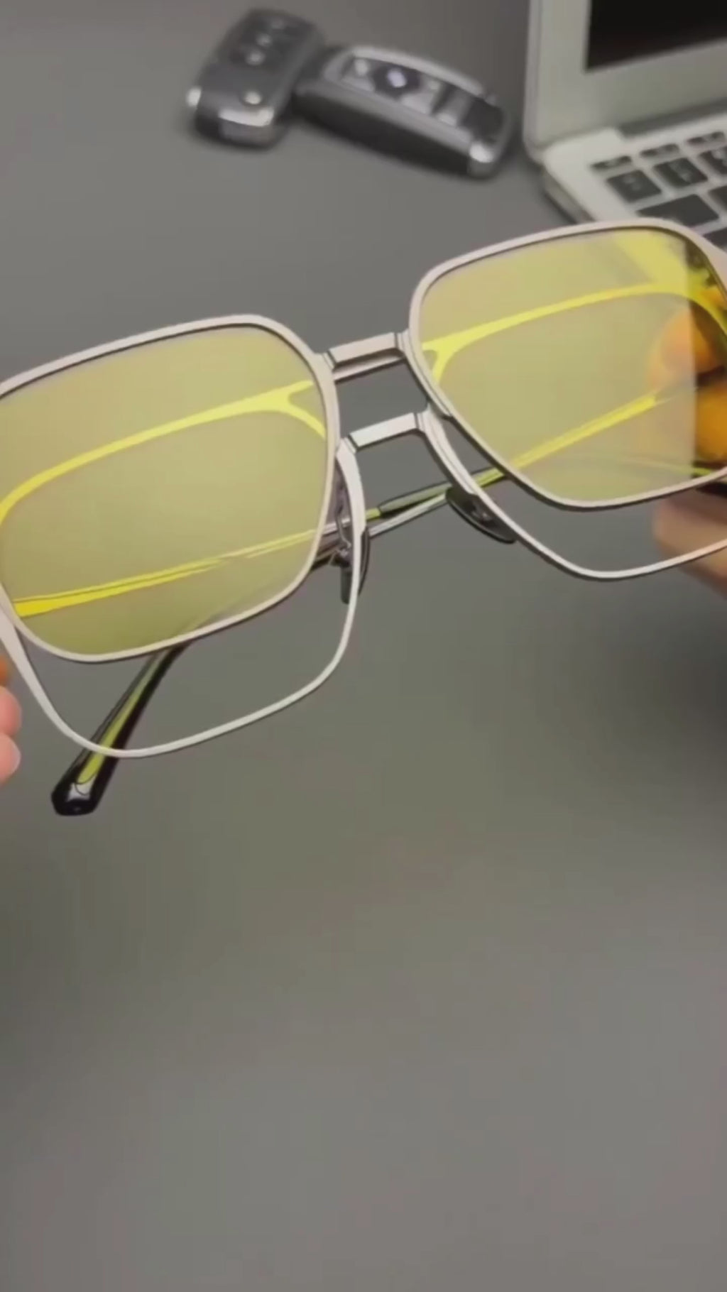 Fashion Gradient UV-Protected Sunglasses – Unisex Stylish Vision